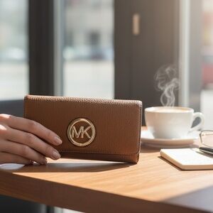 Michael Kors Snap Long Wallet